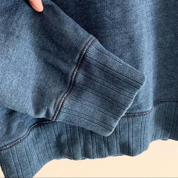 Tommy Hilfiger sweatshirt crewneck denim pullover size L - Picture 3 of 8